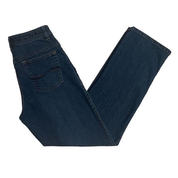 Women's LEE Denim Blue Jeans Size 10M Stretch Comfort Waistband - Picture 6 of 7